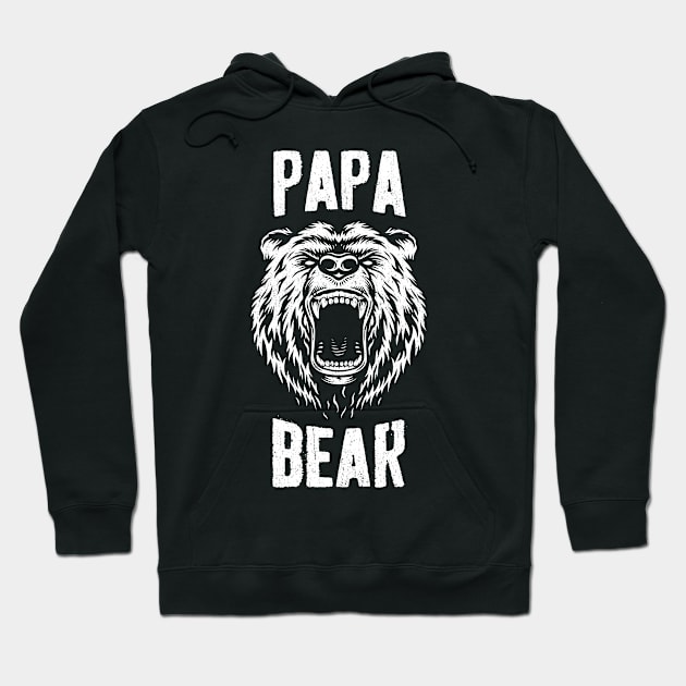 Papa Bear Hoodie by trendingoriginals